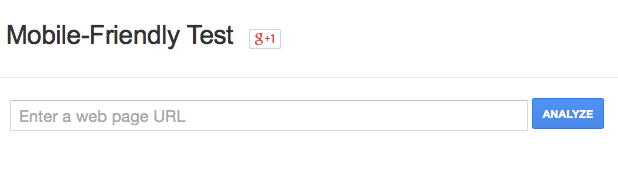mobile friendly google