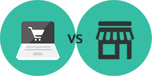 Online Shop vs Offline Shop